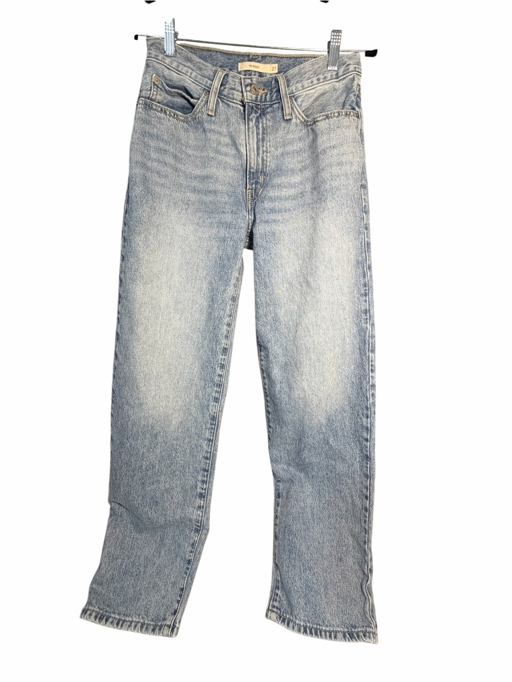 Levis 94 Baggy Classic Light Wash Straight Leg Jeans Sz 27 x 31